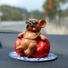 Load image into Gallery viewer, Cute Car Ornaments Auto Interior Accessories Pendant Funny Bulldog Ornaments Domineering Sofa Home Office Toys Dog
