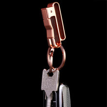 Load image into Gallery viewer, Aluminium Alloy Car Keychain Keyring Keychain Car Men's Waist Hanging Car Keychain Men Accessories
