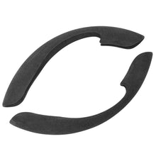 Load image into Gallery viewer, Pair Universal Suede Cover Steering Wheel Cover Safe and Non Slip Car Accessory Suitable Most Cars Four Seasons
