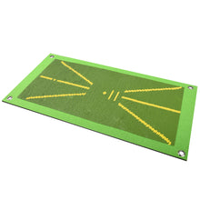 Load image into Gallery viewer, Golf Swing Mat Hitting Batting Direction Mark Trace Indoor/Outdoor Home Garden Golf Swing Training Pad
