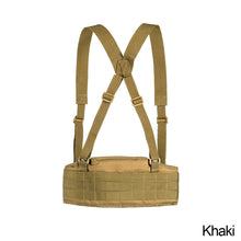 Load image into Gallery viewer, Tactical Molle Belt Men's Army Special Nylon military belt Convenient combat Girdle EAS H-shaped Adjustable Soft Padded
