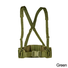 Load image into Gallery viewer, Tactical Molle Belt Men's Army Special Nylon military belt Convenient combat Girdle EAS H-shaped Adjustable Soft Padded
