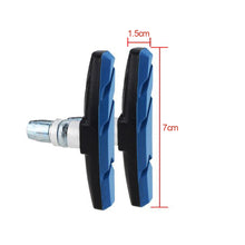 Load image into Gallery viewer, 1Pair Bicycle Silent Brake Pads Cycling V Brake Holder Pads Shoes Blocks Rubber Pad
