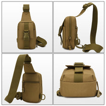 Load image into Gallery viewer, EDC Sports Bag Shoulder Bag Tactical Chest Bag Military Trekking Pack Crossbody Pack Assault Pouch For Hiking Cycling Campinga
