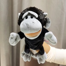 Load image into Gallery viewer, Animal Hand Puppet Cute Cartoon Toys Role Play Bedtime Story Props Soft Baby Play Lion Tiger Gorilla Giraffe Stuffed Plush Doll Children GIft
