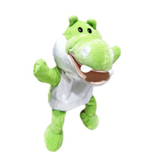 Load image into Gallery viewer, Animal Hand Puppet Cute Cartoon Toys Role Play Bedtime Story Props Soft Baby Play Lion Tiger Gorilla Giraffe Stuffed Plush Doll Children GIft
