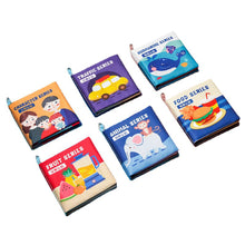 Load image into Gallery viewer, Baby Cloth Books Rustle Sound Infant Toys Early Development for Kids Learning Education Develop Cognize Reading Puzzle Book for Newborn 0-12 Months
