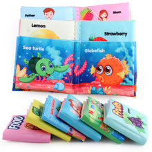 Load image into Gallery viewer, Baby Cloth Books Rustle Sound Infant Toys Early Development for Kids Learning Education Develop Cognize Reading Puzzle Book for Newborn 0-12 Months
