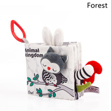 Load image into Gallery viewer, Baby Fabric Books Cloth Book Early Development for 0-12 Months Newborn Kids Learning Education Develop Cognize Animal Tails Reading Toy
