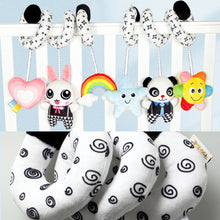 Load image into Gallery viewer, Baby Newborn Crib Toys Early Development for 0-12 Months High Contrast Black and White Montessori Learning Education Toy
