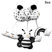 Load image into Gallery viewer, Baby Newborn Crib Toys Early Development for 0-12 Months High Contrast Black and White Montessori Learning Education Toy
