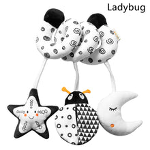 Load image into Gallery viewer, Baby Newborn Crib Toys Early Development for 0-12 Months High Contrast Black and White Montessori Learning Education Toy
