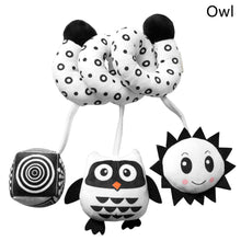 Load image into Gallery viewer, Baby Newborn Crib Toys Early Development for 0-12 Months High Contrast Black and White Montessori Learning Education Toy
