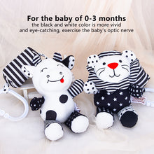 Load image into Gallery viewer, Baby Newborn Crib Toys Early Development for 0-12 Months High Contrast Black and White Montessori Learning Education Toy
