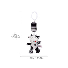 Load image into Gallery viewer, Baby Newborn Crib Toys Early Development for 0-12 Months High Contrast Black and White Montessori Learning Education Toy
