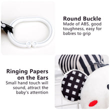 Load image into Gallery viewer, Baby Newborn Crib Toys Early Development for 0-12 Months High Contrast Black and White Montessori Learning Education Toy
