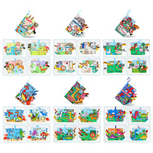 Load image into Gallery viewer, Baby Fabric Books Cloth Book Early Development for 0-12 Months Newborn Kids Learning Education Develop Cognize Animal Tails Reading Toy
