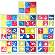Load image into Gallery viewer, 6PCS/set DIY Children's Painting Template Child Educational Toys Stencil Suit Dinosaur Animal Car Drawing Board Montessori Drawing Toy
