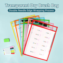 Load image into Gallery viewer, 1Bag+1Pen Set Transparent Dry Brush Bag Kids Drawing Board DIY Painting Doodle Coloring Learning Educational Toys For Children Gifts Puzzle Toys
