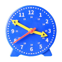 Load image into Gallery viewer, Children Montessori Clock Early Educational Toys Hour Minute Second Time Learning Cognition Colorful Clocks Toy Preschool Teaching Aids
