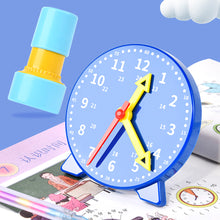 Load image into Gallery viewer, Children Montessori Clock Early Educational Toys Hour Minute Second Time Learning Cognition Colorful Clocks Toy Preschool Teaching Aids
