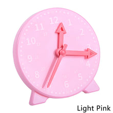 Load image into Gallery viewer, Children Montessori Clock Early Educational Toys Hour Minute Second Time Learning Cognition Colorful Clocks Toy Preschool Teaching Aids

