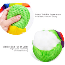 Load image into Gallery viewer, Hand Throw Ribbon Sandbag Meteor Rainbow Ball Outdoor Sports Training Kids Educational Learning Development Throwing Catching Toys
