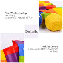 Load image into Gallery viewer, Hand Throw Ribbon Sandbag Meteor Rainbow Ball Outdoor Sports Training Kids Educational Learning Development Throwing Catching Toys
