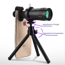 Load image into Gallery viewer, Outdoor Mobile Phone Lens Metal Telescope 16x Telephoto High-definition Camera External External Telescopic Lens
