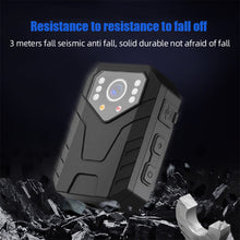 Load image into Gallery viewer, 1080P HD DV Action Cam Wearable 1800mAh Night Vision Video Recorder Camera Security Guard Law Enforcement Bodycam with Back Clip
