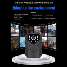 Load image into Gallery viewer, 1080P HD DV Action Cam Wearable 1800mAh Night Vision Video Recorder Camera Security Guard Law Enforcement Bodycam with Back Clip
