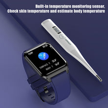 Load image into Gallery viewer, H60 Watch 1.69 Inch Screen Heart Rate Bluetooth Watch Multi-functional Call Exercise Body Temperature Smart Watch
