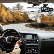 Load image into Gallery viewer, Car Driving Recorder Front And Rear Dual Lens Camera Angel Wide Vision Night DashCam Driving Parking Car DVR Reversing
