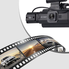 Load image into Gallery viewer, Car Driving Recorder Front And Rear Dual Lens Camera Angel Wide Vision Night DashCam Driving Parking Car DVR Reversing
