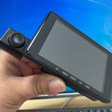 Load image into Gallery viewer, Three-lens Driving Recorder Hidden Front And Rear 3 Recording 4 Inch Car Inside And Outside Video Reversing Video Hd 1080p
