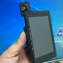 Load image into Gallery viewer, Three-lens Driving Recorder Hidden Front And Rear 3 Recording 4 Inch Car Inside And Outside Video Reversing Video Hd 1080p
