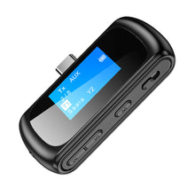 Load image into Gallery viewer, Bluetooth 5.1 Transmitter Receiver 2 in 1 Audio Adapter USB C Compatible for Switch/ PS4/PS5/ PC /Android phone
