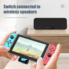Load image into Gallery viewer, Bluetooth 5.1 Transmitter Receiver 2 in 1 Audio Adapter USB C Compatible for Switch/ PS4/PS5/ PC /Android phone
