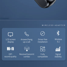 Load image into Gallery viewer, Bluetooth 5.1 Transmitter Receiver 2 in 1 Audio Adapter USB C Compatible for Switch/ PS4/PS5/ PC /Android phone
