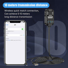 Load image into Gallery viewer, Wireless Audio Transmitter Receiver Siri Voice Assistant 3.5MM AUX USB Adapter Bass Bluetooth 5.1 Handsfree Car Kit
