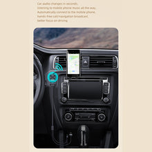 Load image into Gallery viewer, Wireless Audio Transmitter Receiver Siri Voice Assistant 3.5MM AUX USB Adapter Bass Bluetooth 5.1 Handsfree Car Kit
