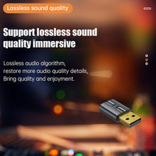 Load image into Gallery viewer, Bluetooth Adapter USB Bluetooth 5.0 Dongle Adaptador for TV PC Laptop Wireless Speaker Audio Receiver USB Transmitter
