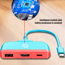 Load image into Gallery viewer, Type-c Docking Station Multi-function Expansion Is Suitable For Switch Converter Hdmi Game Video Multi-interface 4k
