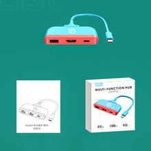 Load image into Gallery viewer, Type-c Docking Station Multi-function Expansion Is Suitable For Switch Converter Hdmi Game Video Multi-interface 4k
