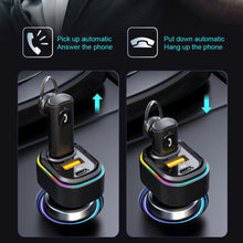 Load image into Gallery viewer, Car Wireless Bluetooth In-Ear Voice Control Headphones Noise Reduction PD Car Charger Car Fast Charger
