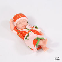 Load image into Gallery viewer, 20cm/7inch Vinyl Reborn Dolls Baby Reborn Toys Waterproof Washable Baby Doll Cute Mini Reborn Doll For Girls Birthday Gift
