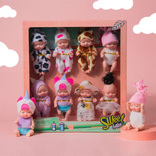 Load image into Gallery viewer, 3.5inch PVC Reborn Dolls Baby Reborn Toys Waterproof Washable Baby Doll Cute Mini Reborn Doll For Girls Birthday Gift
