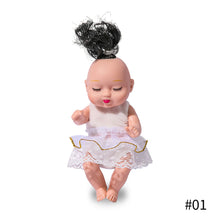 Load image into Gallery viewer, 3.5inch PVC Reborn Dolls Baby Reborn Toys Waterproof Washable Baby Doll Cute Mini Reborn Doll For Girls Birthday Gift
