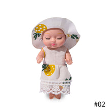 Load image into Gallery viewer, 3.5inch PVC Reborn Dolls Baby Reborn Toys Waterproof Washable Baby Doll Cute Mini Reborn Doll For Girls Birthday Gift
