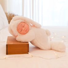 Load image into Gallery viewer, 9.8in Baby Sleeping Rabbit Plush Doll Simulation Rabbit Baby Comfort Dolls Sleeping Baby Doll Stuffed Toys Birthday Gift For Girls
